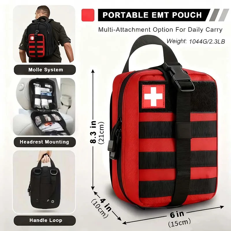 379-Piece Comprehensive Emergency Medical Bag
